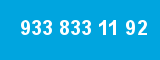 933 833 11 92